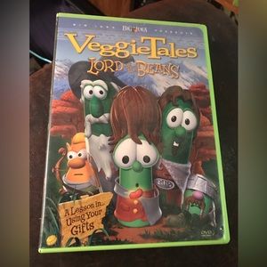 3-DVDs of the wonderful VeggieTales movies -all in great condition-all for $7.00